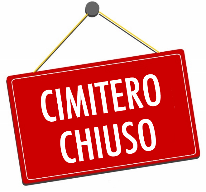 ESUMAZIONI STRAORDINARIE: Chiusura cimitero