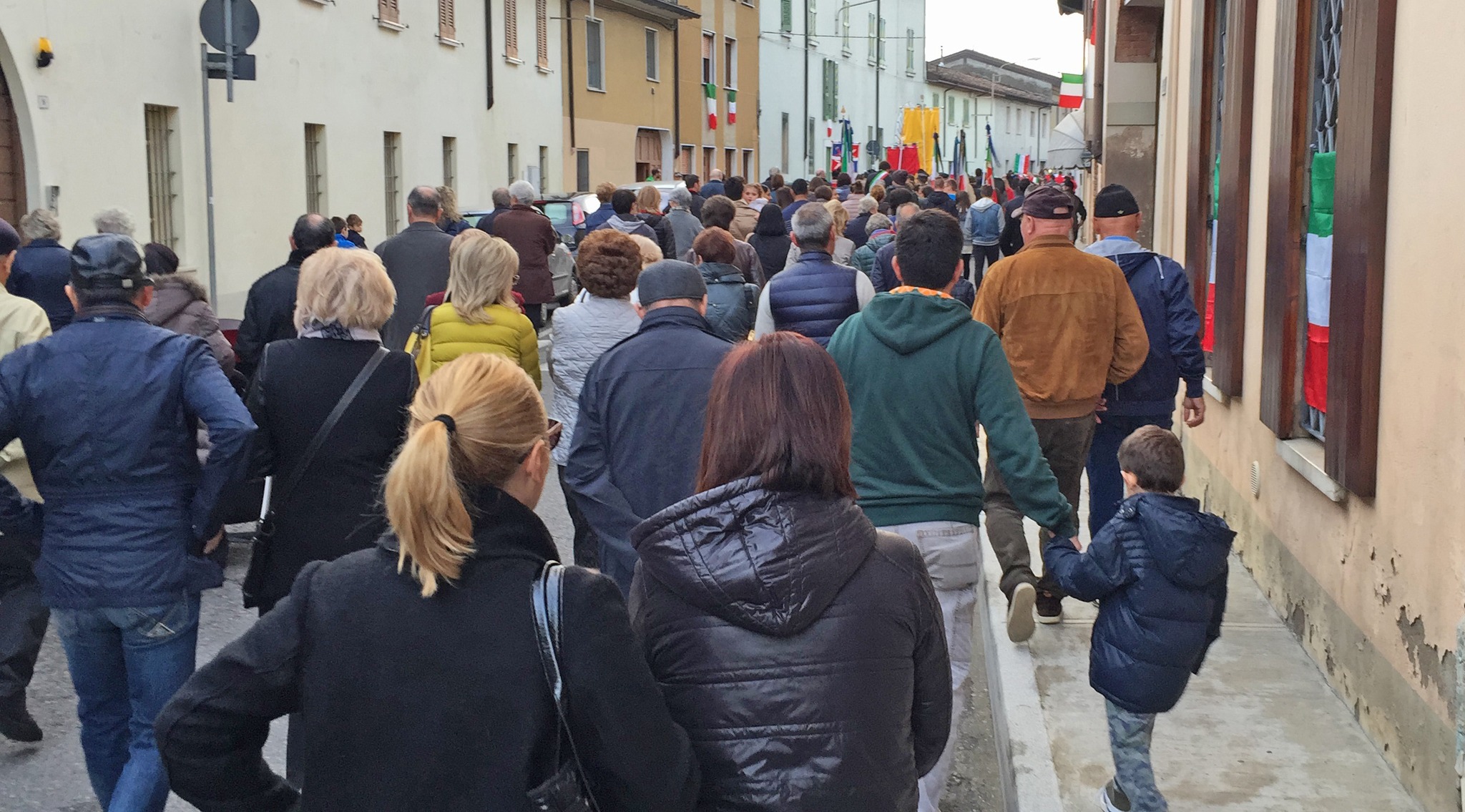 Manifestazione per la ricorrenza del 4 novembre