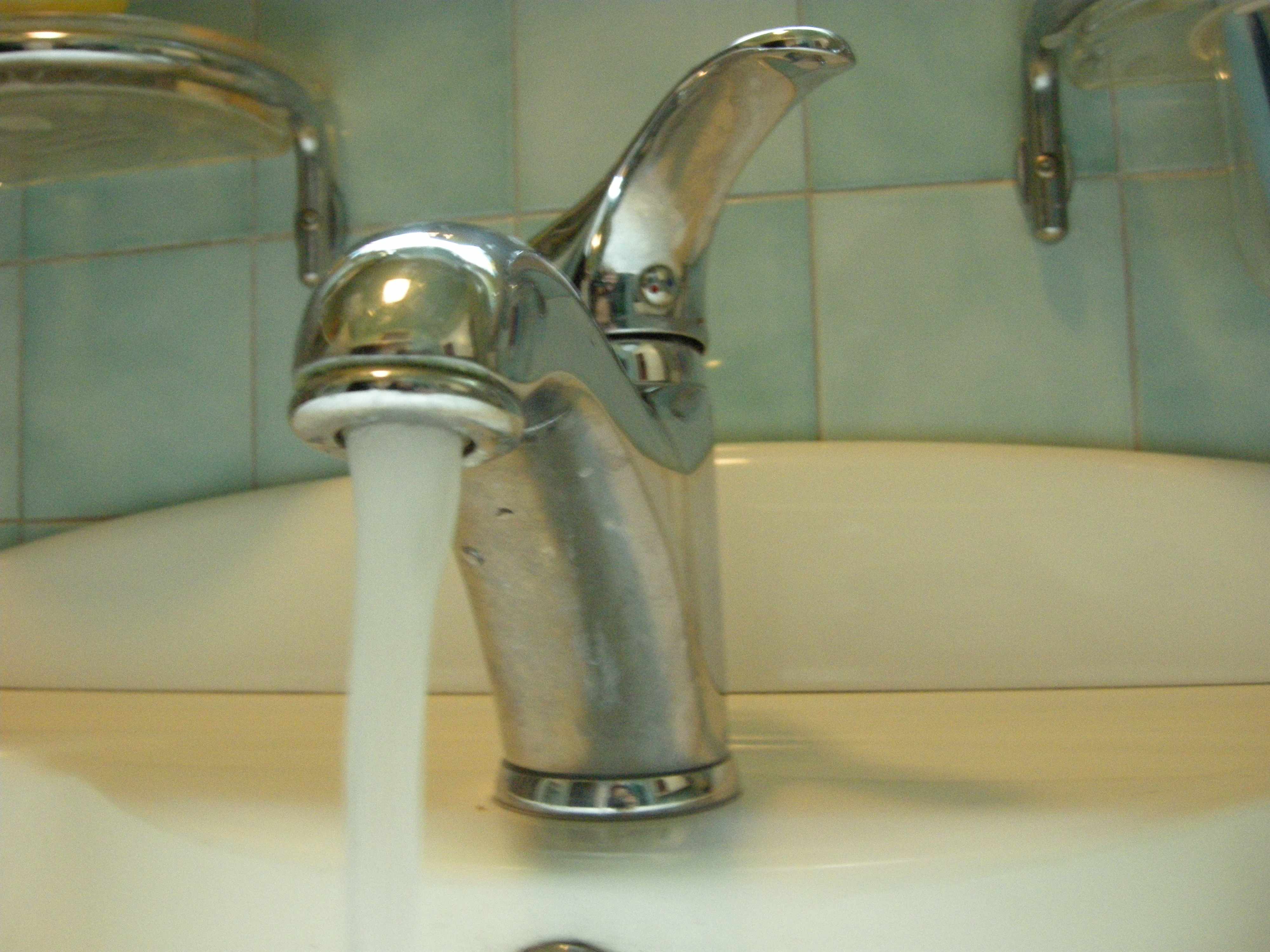 Sospensione erogazione dell'acqua