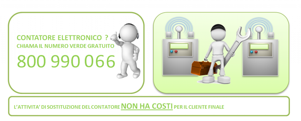 Informazioni per lettera sostituzione contatori gas