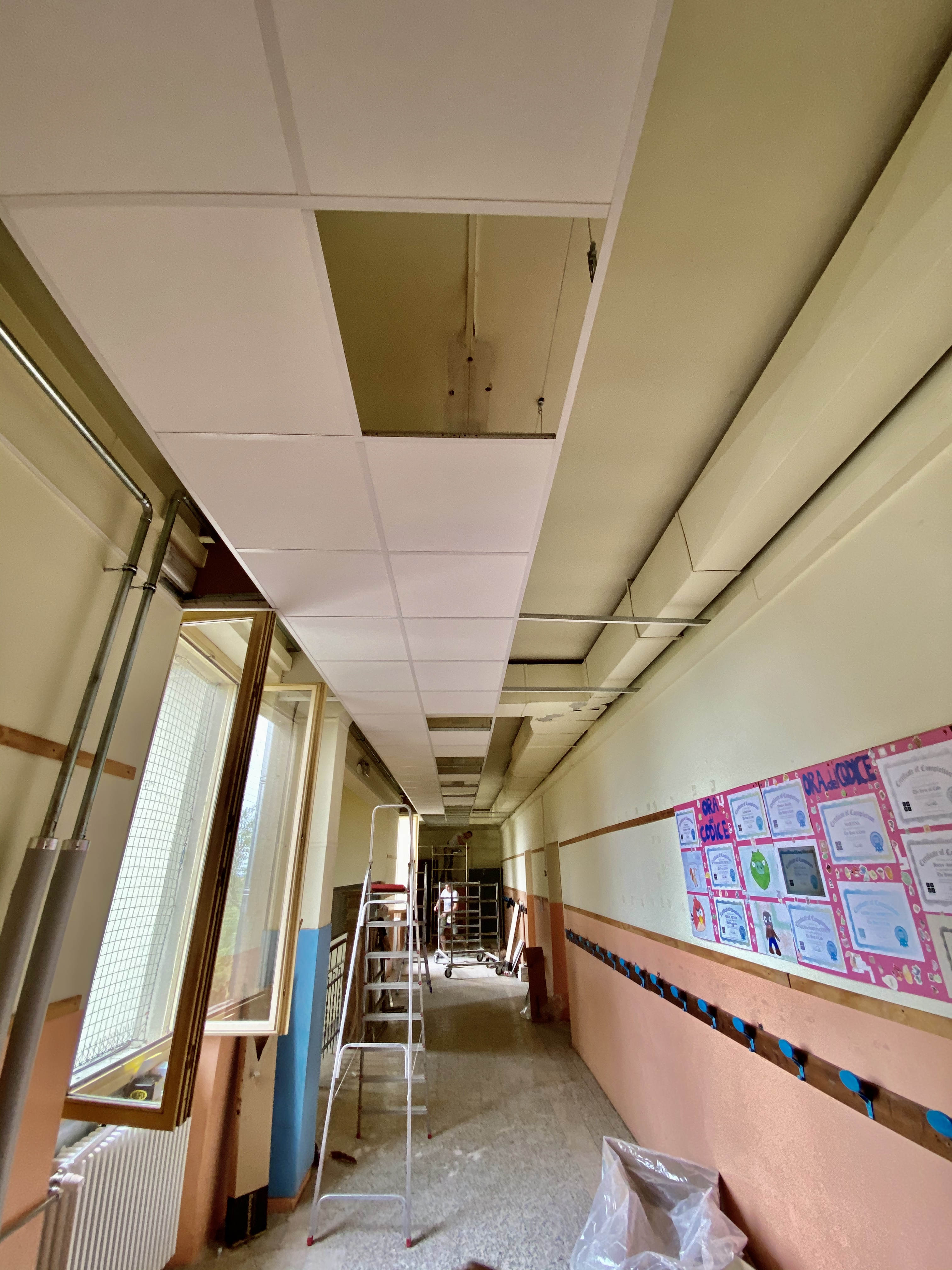 Scuola primaria di cigole, proseguono i lavori di efficientemento energetico