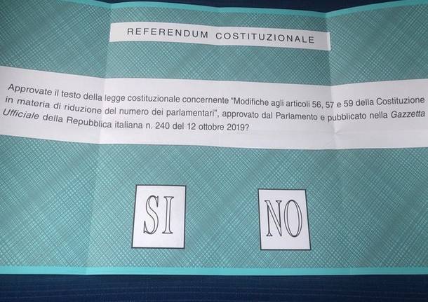 Referendum: si vota fino alle 15. Votanti a Cigole alle 23 di ieri