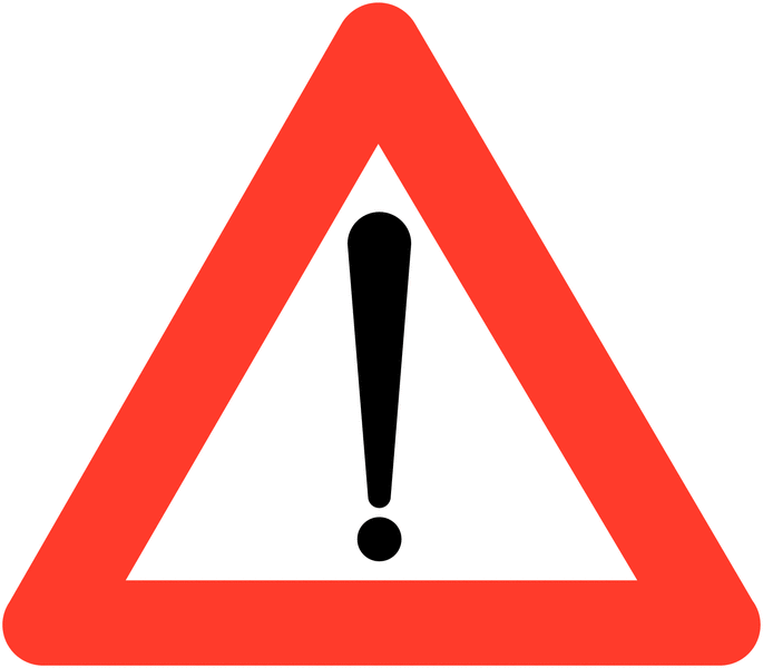 Strada bassa chiusa per incidente