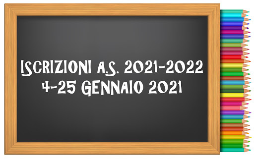 Sollecito iscrizione per l’anno scolastico 2021/2022