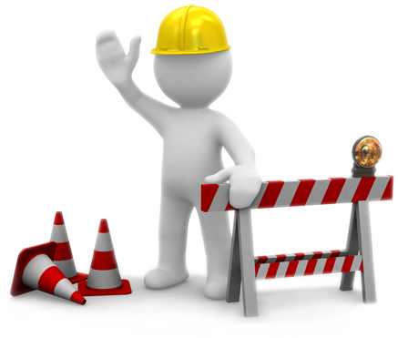 Lavori di asfaltatura in esecuzione