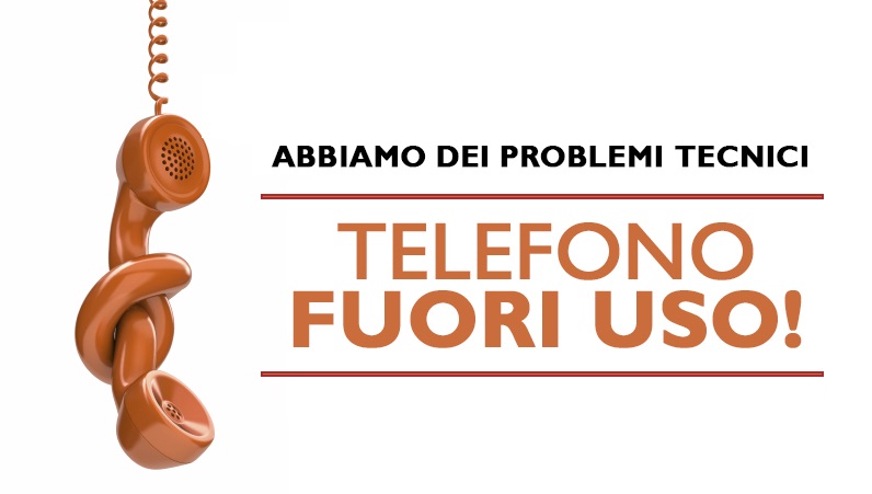 Problemi telefonici presso il MUNICIPIO